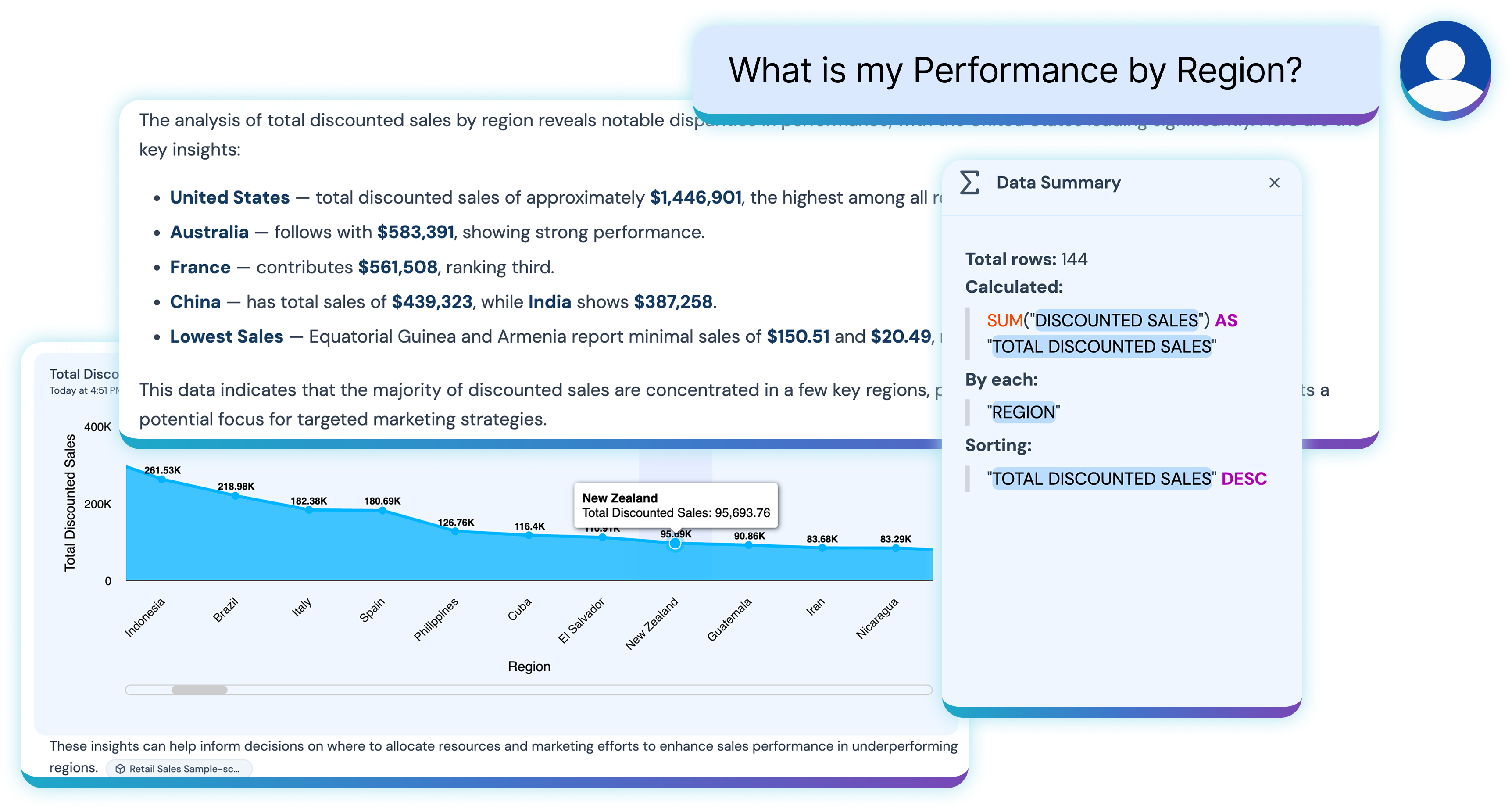 Explainable AI with traceable reasoning product screen