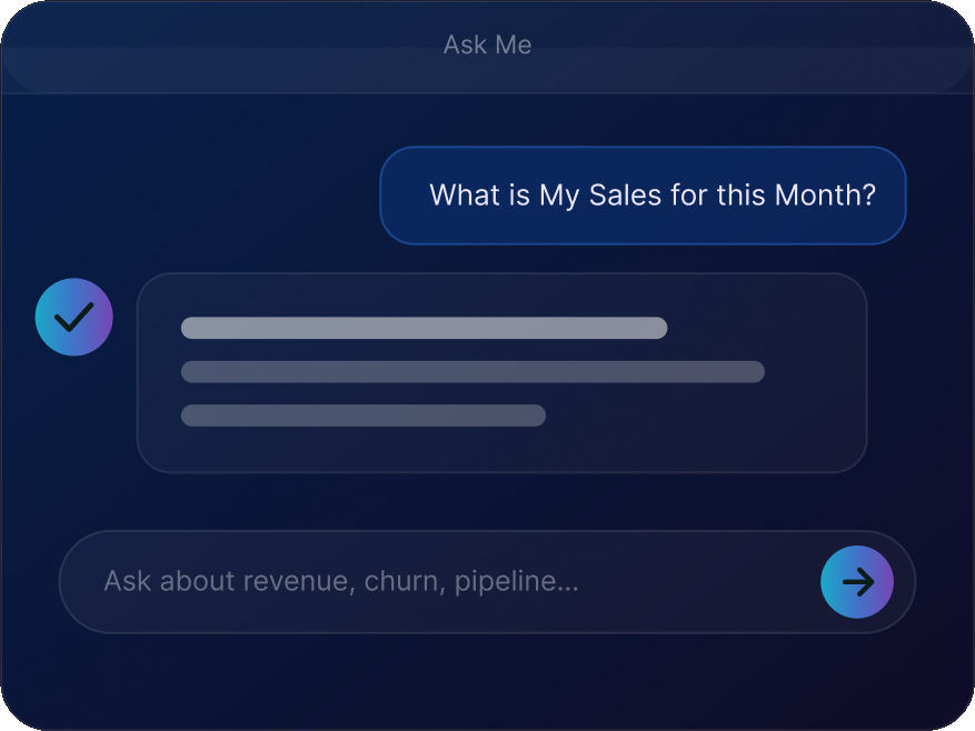 Just Ask — a natural language question